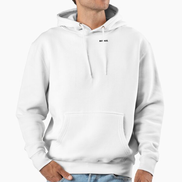 just do it hoodie white