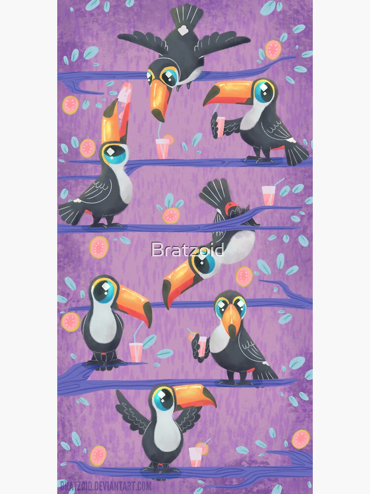 Toco Toucans by Bratzoid