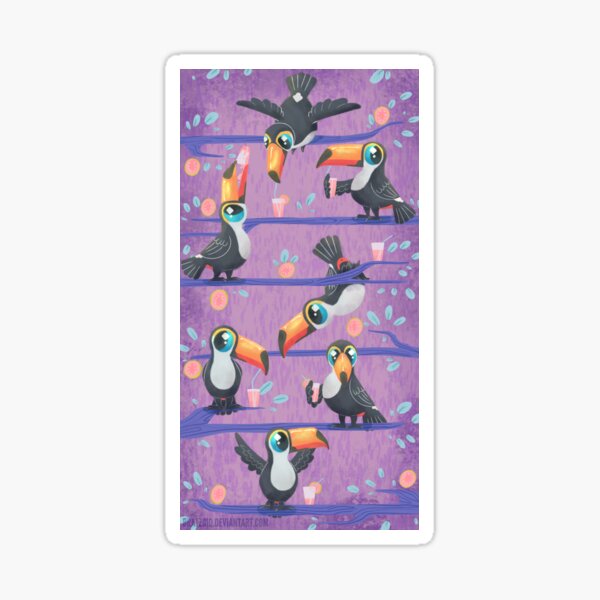 Toco Toucans Sticker