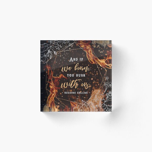 If we burn Acrylic Block