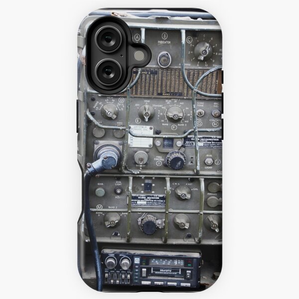 Vintage Military radio , US Army Signal corps , WWII iPhone Tough Case