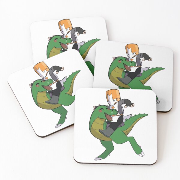 Item preview, Castle Crashers Orange Knight designed and sold by DrowsyDragonArt.