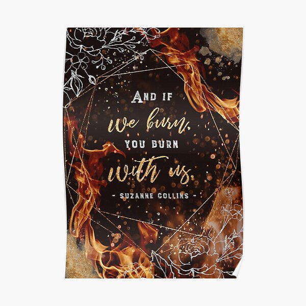 If we burn Poster