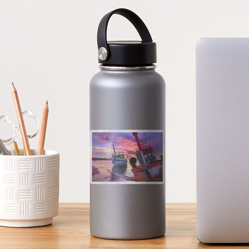 Item preview, Holographic Sticker designed and sold by wrassell.