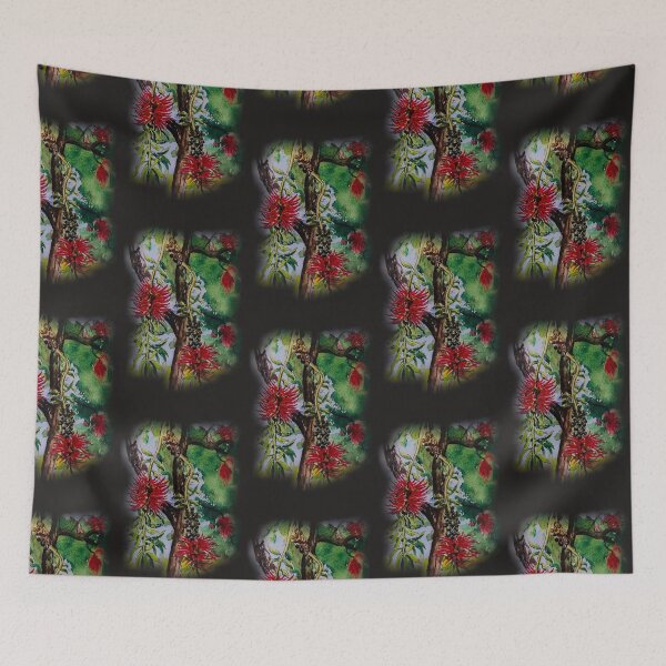 Item preview, Lovingly painted flower designed and sold by Kunterbuntes.