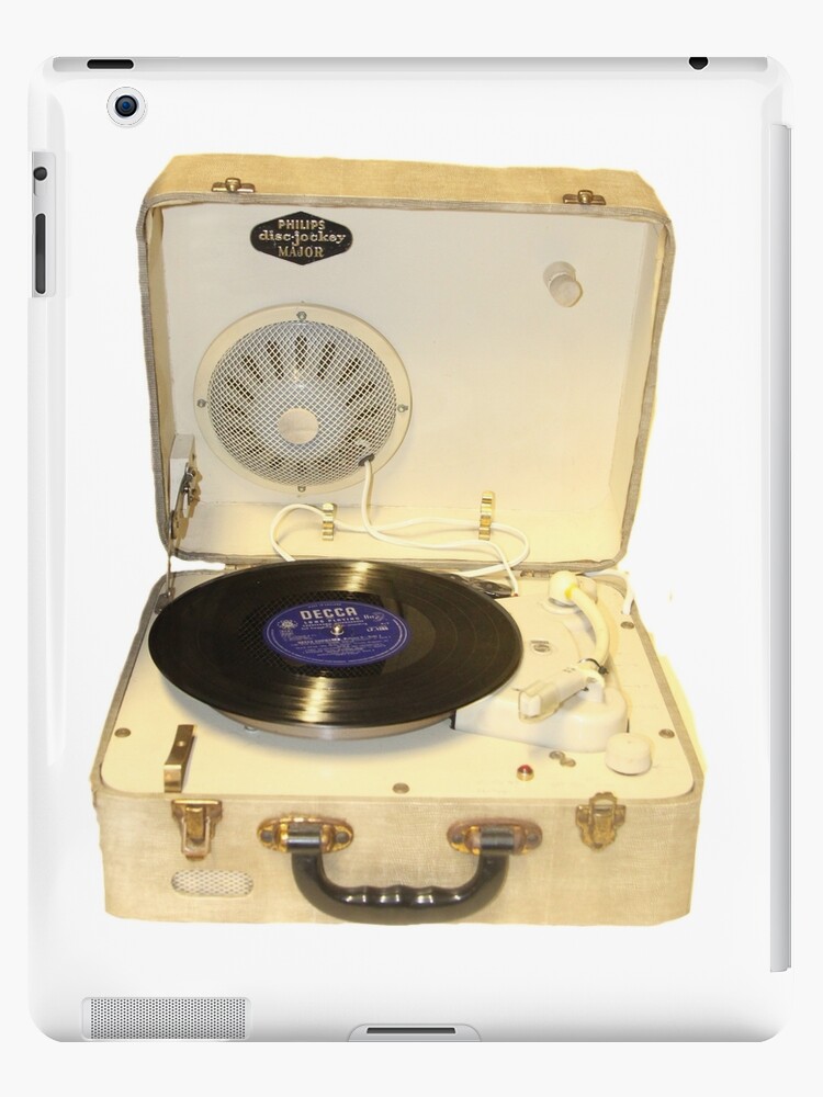 Vintage 1950s with vinyl record" iPad Case & Skin for Sale by TomConway | Redbubble