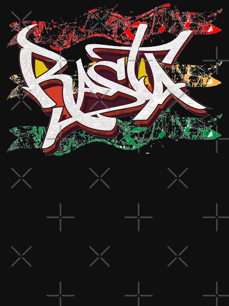 RASTA Rastafarian Jamaica Dreadlocks Roots Ethiopian Flag Graffiti by thespottydogg