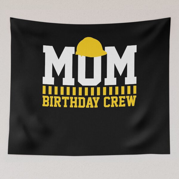 Item preview, Mom Construction Birthday Party designed and sold by 4tomic.