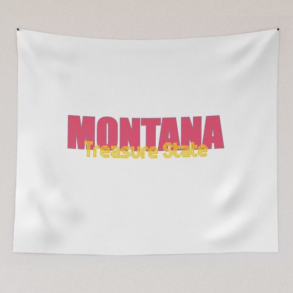 Item preview, State of Montana, Treasure State, Nickname of Montana designed and sold by oleo79.