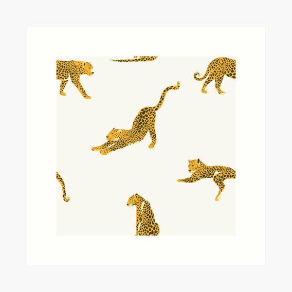 Leopard Pattern Art Print