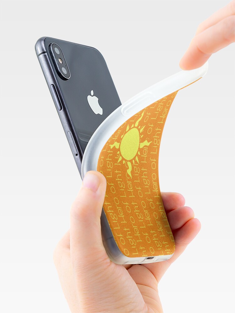 Alternate view of Hero Of Light iPhone Case & Cover