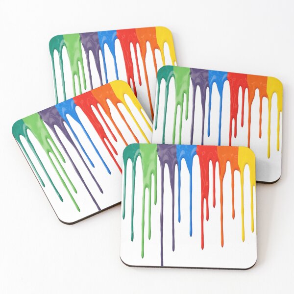 Item preview, Rainbow Paint Spill designed and sold by SerpentSkyArts.