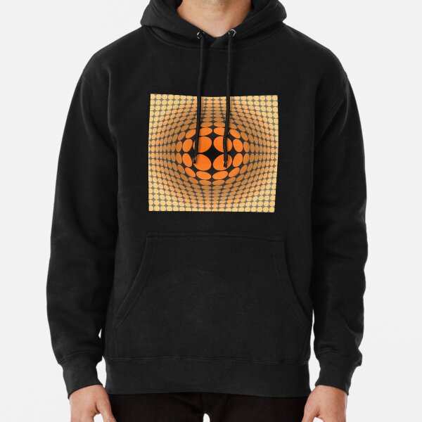 Victor Vasarely Hommage 5 Sweat à capuche épais
