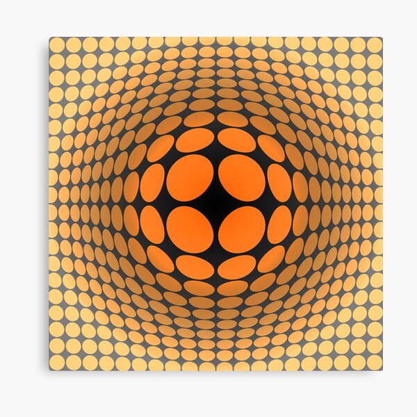 Aperçu de l'œuvre Victor Vasarely Hommage 5 créée et vendue par Nicolas Roughton.
