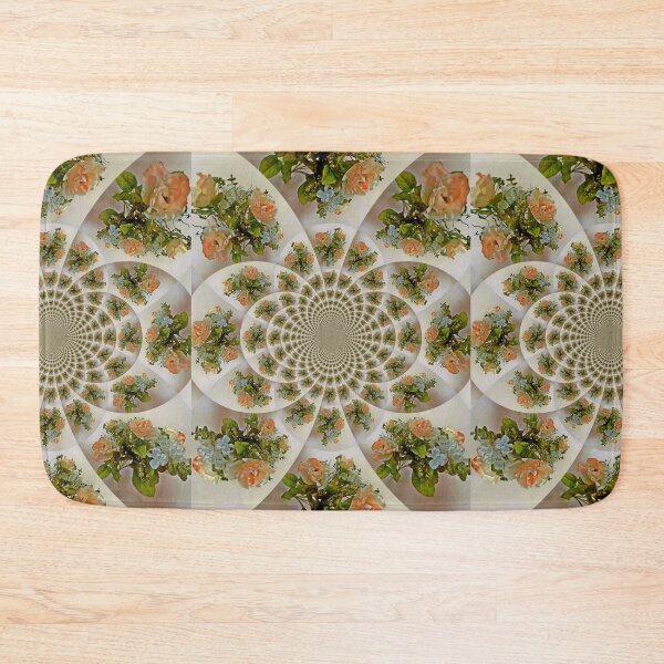 Item preview, Floral Kaleidoscope Coral designed and sold by Faye Anastasopoulou.
