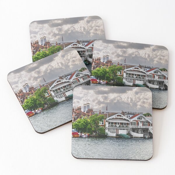 Item preview, Boathouses At Henley on Thames designed and sold by IanWL.
