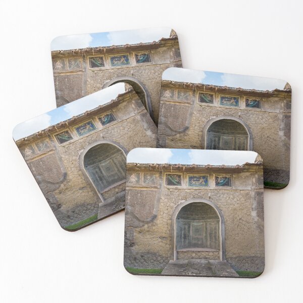Item preview, Herculaneum House - Elegant Arched Alcove and Mosaic Wall Art designed and sold by Georgia Mizuleva.
