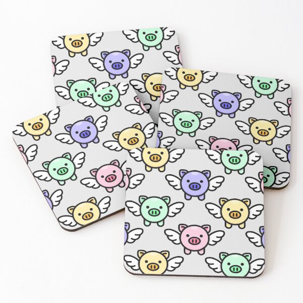 Item preview, When Pigs Fly: Rainbow designed and sold by Red Wolf.