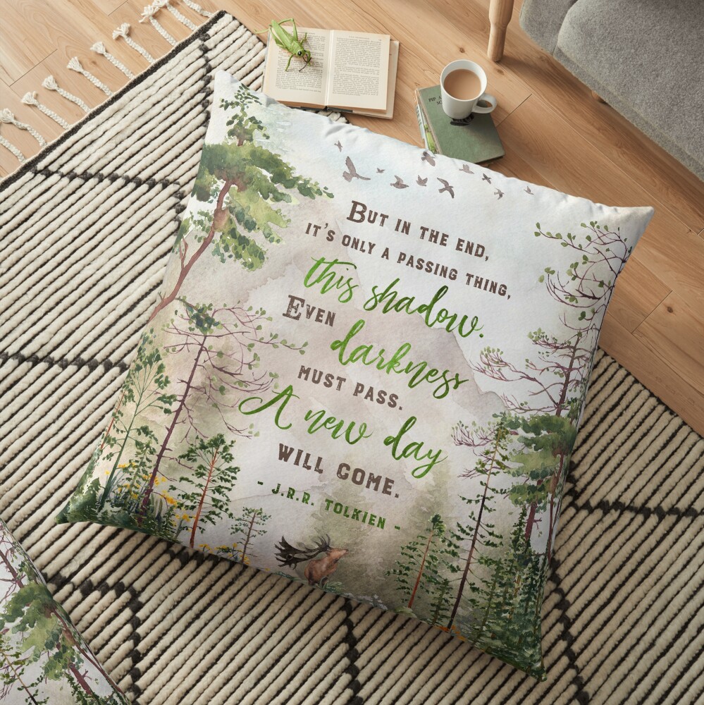 But in the end Floor Pillow