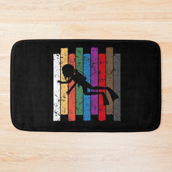 Item preview, Scuba Diving Color Silhouette designed and sold by Whynot123.