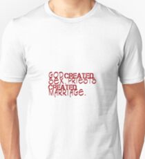 funny humor slogan Unisex T-Shirt