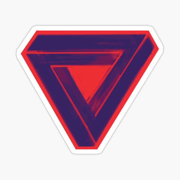 Impossible Triangle Sticker