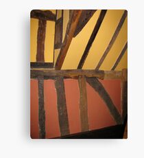 Colours in ancient wall Canvas Print