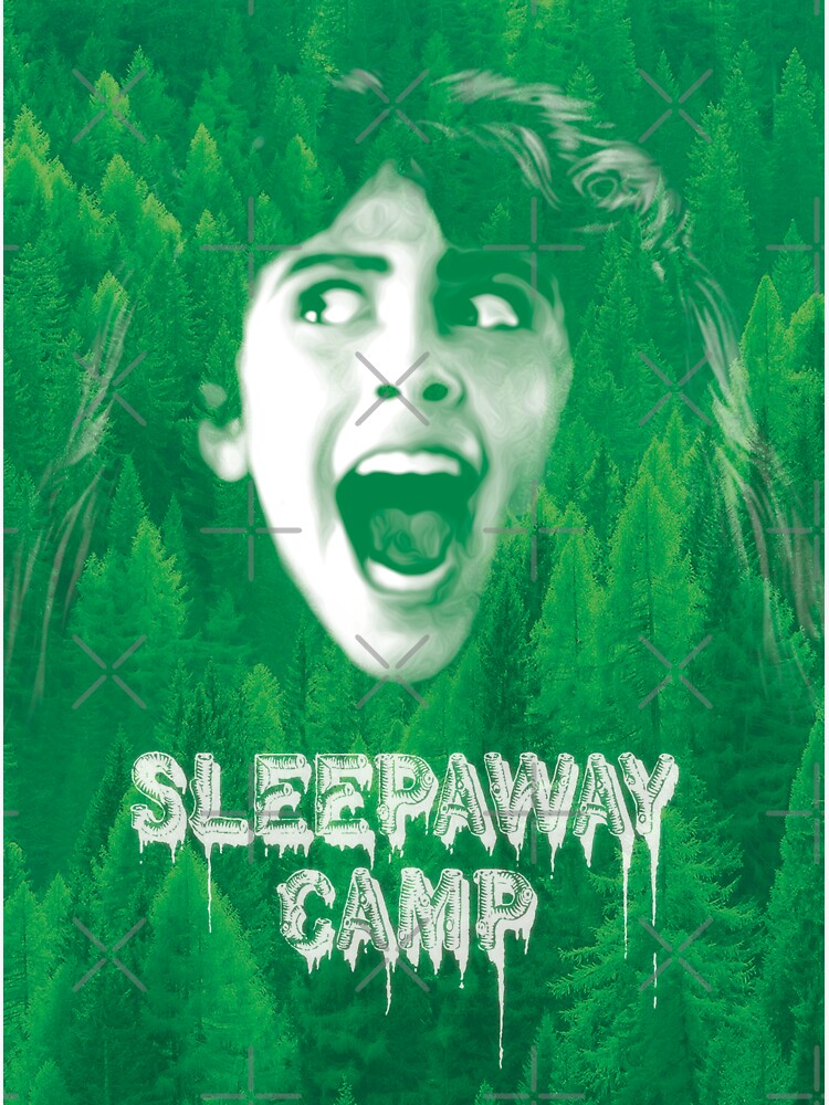 "Sleepaway Camp Forest" Sticker by DCdesign Redbubble