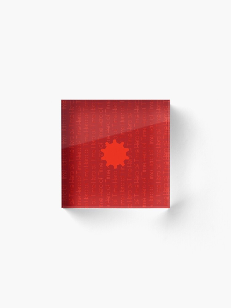 Alternate view of Hero Of Time Acrylic Block