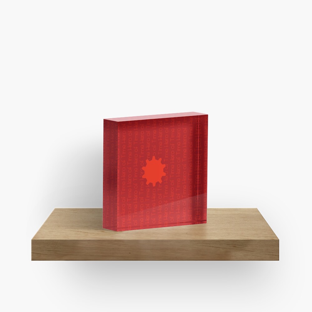 Hero Of Time Acrylic Block