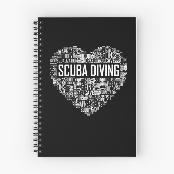 Item preview, Scuba Diving Heart designed and sold by Whynot123.