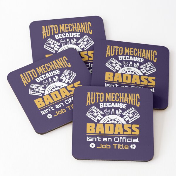 Item preview, Auto Mechanic Because Badass Isn't An Official Job Title designed and sold by jaygo.
