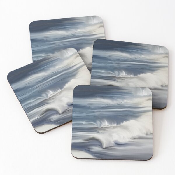 Item preview, Blue Waves Rolling designed and sold by Charldia.