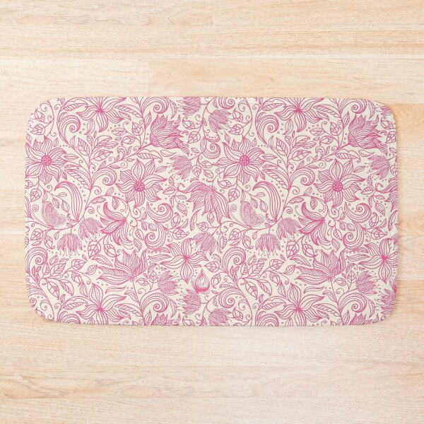Item preview, Tender doodle flowers pattern designed and sold by Doodle-Shmoodle.