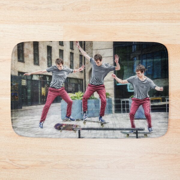 Item preview, Skateboarder Triple designed and sold by coolArtGermany.