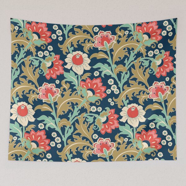 Item preview, Tender flowers pattern designed and sold by Doodle-Shmoodle.