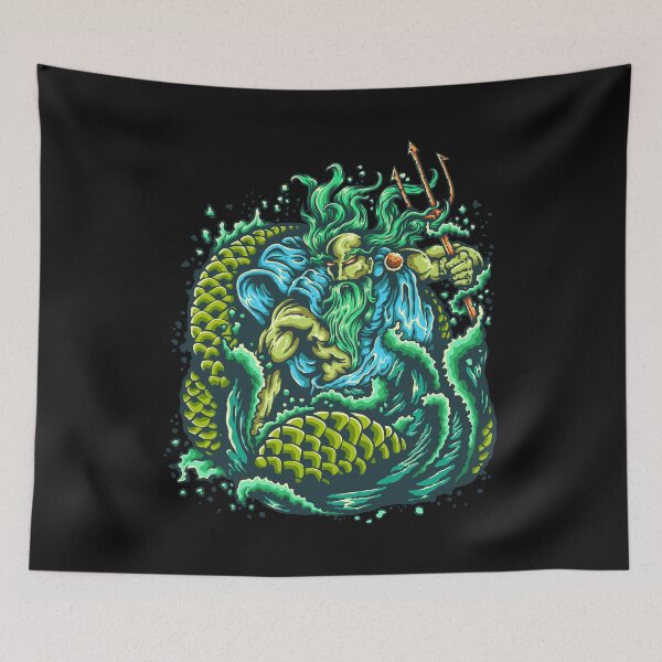 Item preview, Sea god, Poseidon, Neptune, mythology designed and sold by DerSenat.