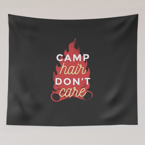 Item preview,  Camp hair don't care funny quote camping designed and sold by FFelder.