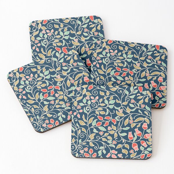 Item preview, Tender doodle flowers pattern designed and sold by Doodle-Shmoodle.