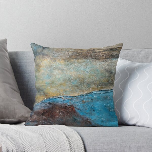 Item preview, Large Wall Art , Abstract art, Contemporary art, Original textured painting, Nature Wall Art "Canyon Sunset" designed and sold by hollyanderson.