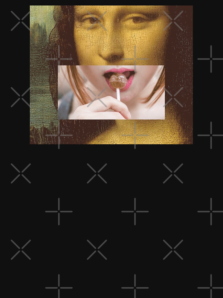 Mona Lisa Lollipop Selfie Search Results Web results Leonardo da Vinci Pop Culture Print by thespottydogg