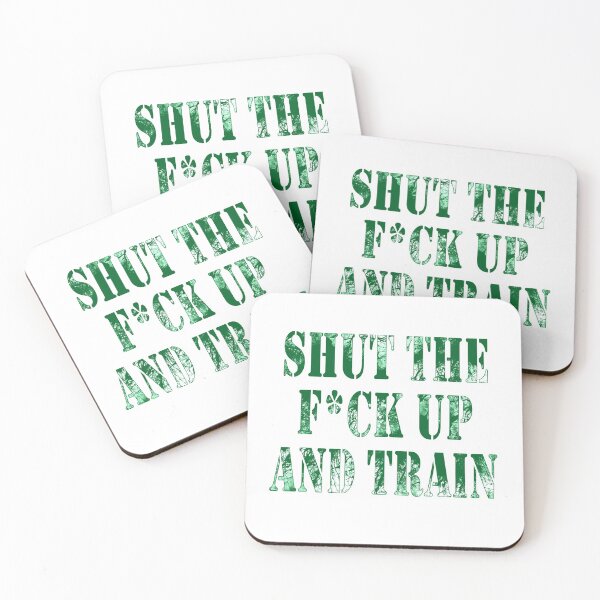 Item preview, Shut up and train designed and sold by WeMadeOurWorld.