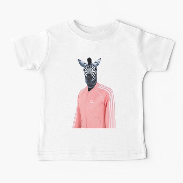 Pink zebra Baby T-Shirt