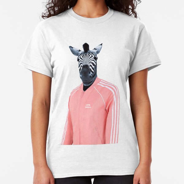 Pink zebra Classic T-Shirt