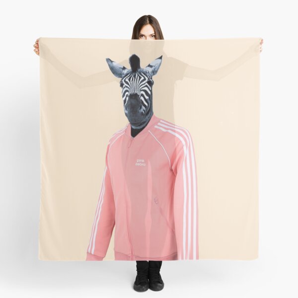 Pink zebra Scarf