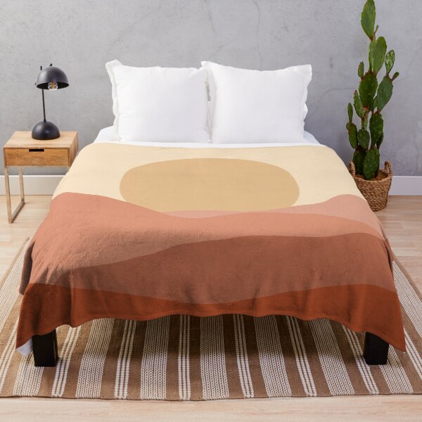 Item preview, Minimalist Landscape Earth Tones Design | muted tones designed and sold by trajeado14.