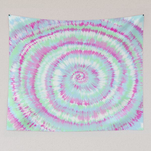 Item preview, Vibrant Pinks and Blues Tie Dye designed and sold by TheTarotShop.
