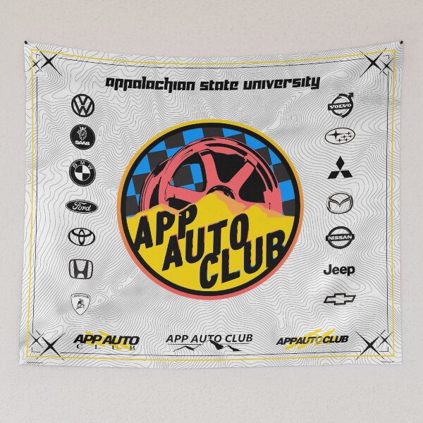 Item preview, App Auto Club Tapestry designed and sold by shatsmctats.
