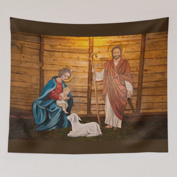 Item preview, Nativity scene designed and sold by Gaspar Avila.
