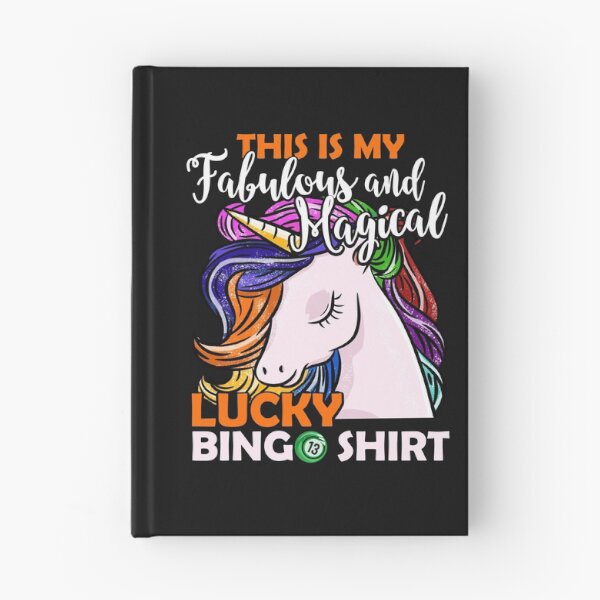 Item preview, Magical Unicorn Bingo print for a Lottery and Bingo Player designed and sold by biNutz.